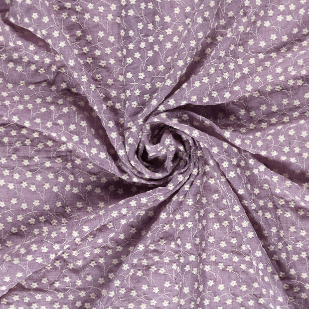Lace fabric Mauve 