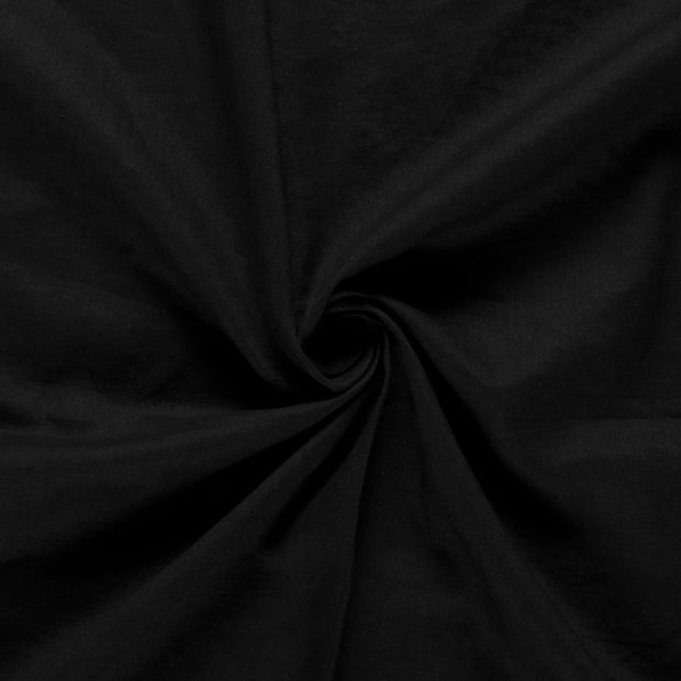 Linen fabric Black 