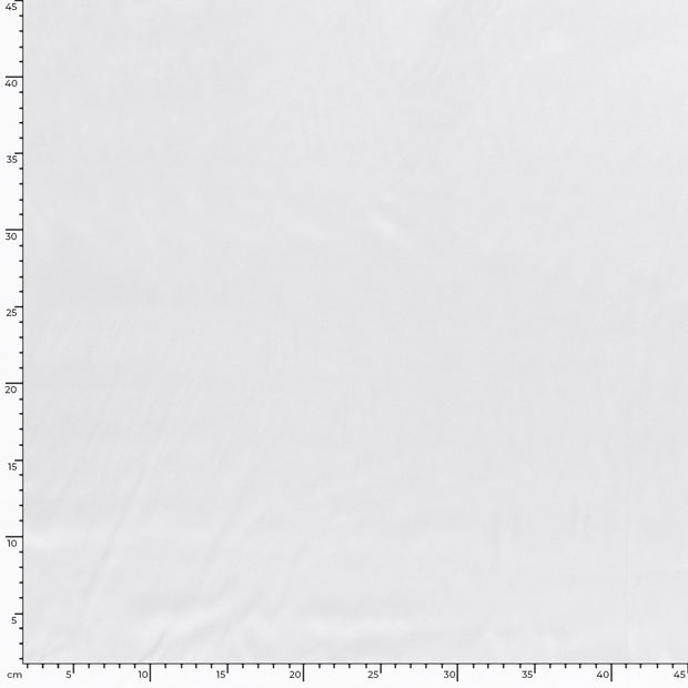 Satin fabric Unicolour Optical White