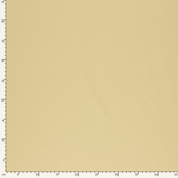 French Terry fabric Unicolour Yellow