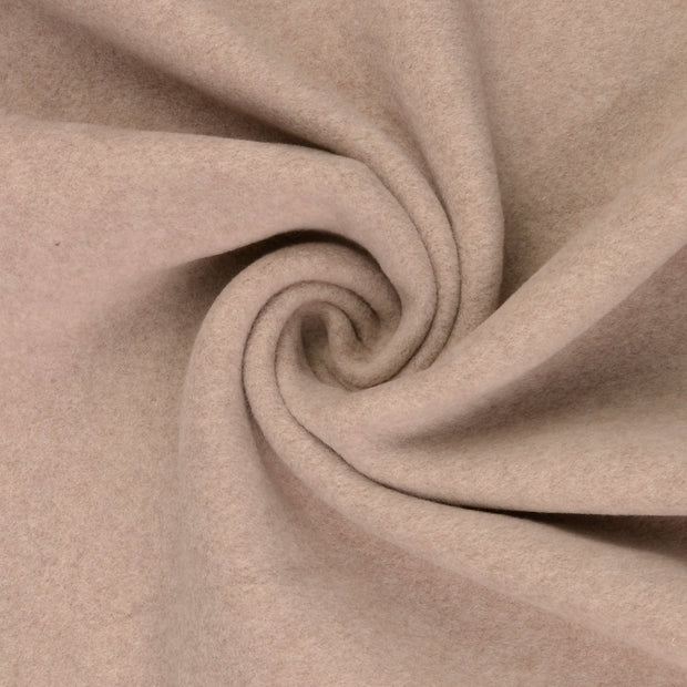 Fleece fabric Beige 