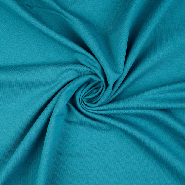 French Terry fabric Petrol 
