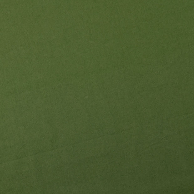 Cotton Poplin fabric Unicolour Olive Green