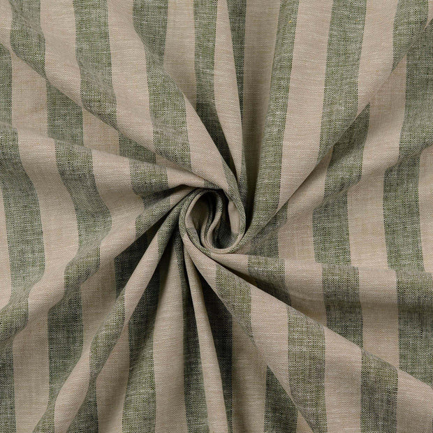 Linen fabric Forest Green 