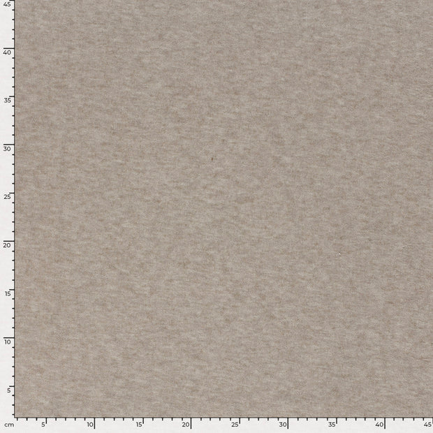 Heavy Knit fabric Melange Camel