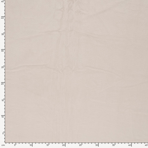 Supersoft Velvet fabrik Uni Beige