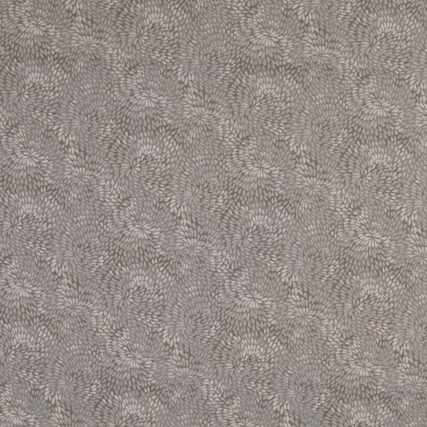 Cotton Poplin fabric Checks Grey