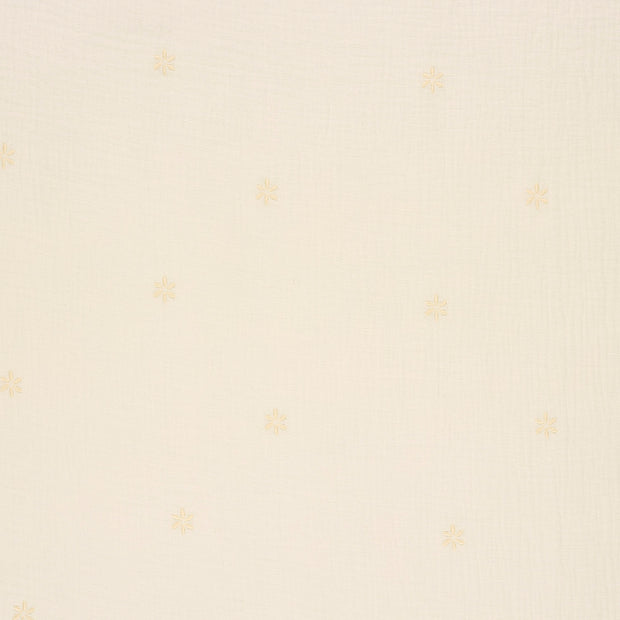 Muslin fabric Off White matte 