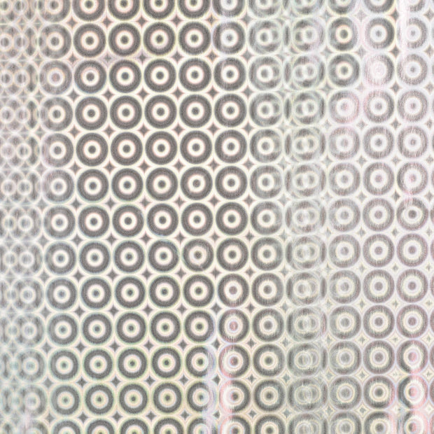 Polyester Jersey stof Zilver