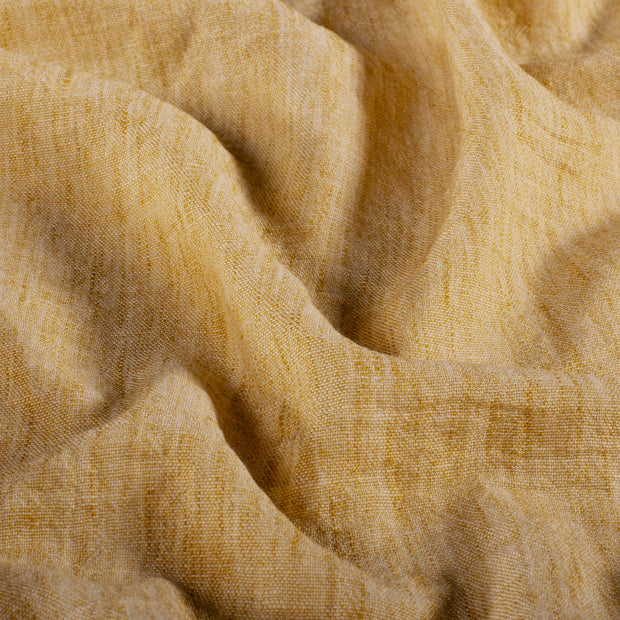 Woven Polyester fabric Unicolour Oker