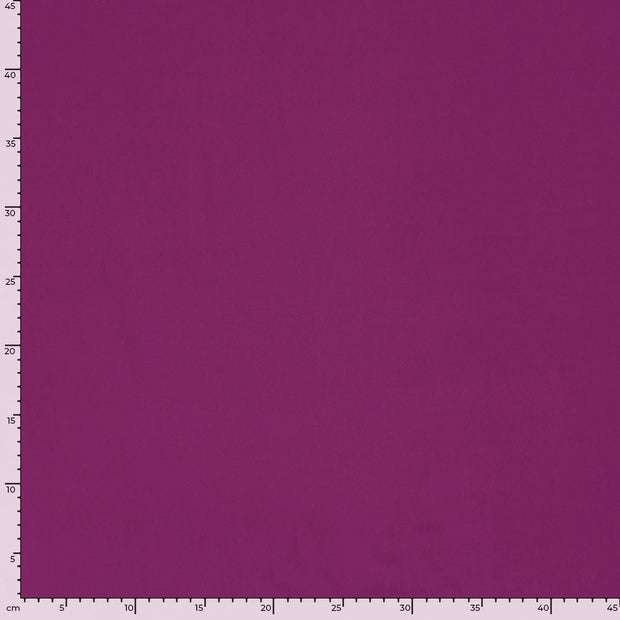 Viscose Poplin fabrik Uni Magenta