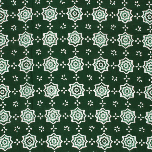 Voile fabric Dark Green 