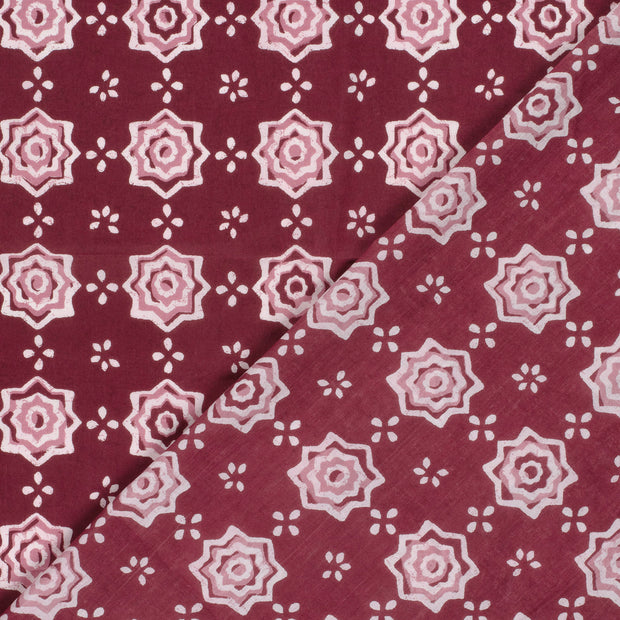 Voile tela Abstracto estampado 