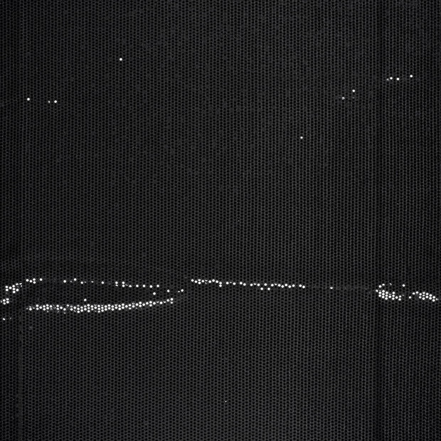 Polyester Jersey fabric Black shimmering 