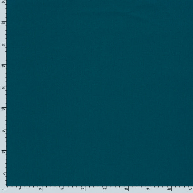 Canvas fabric Unicolour Petrol