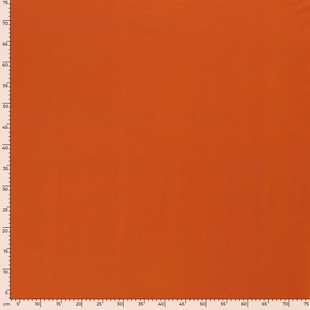 Jersey fabric Unicolour Orange