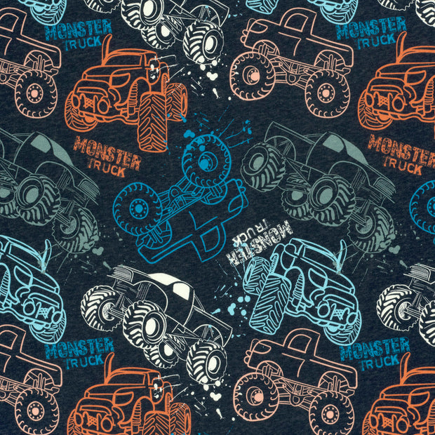 Jogging fabric Dark Indigo soft 