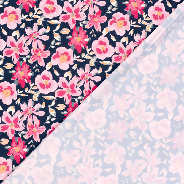 Swimwear Jersey UPF50 Recycled tissu fleurs imprimé numérique 