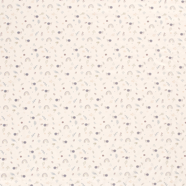 Jersey fabric Off White soft 