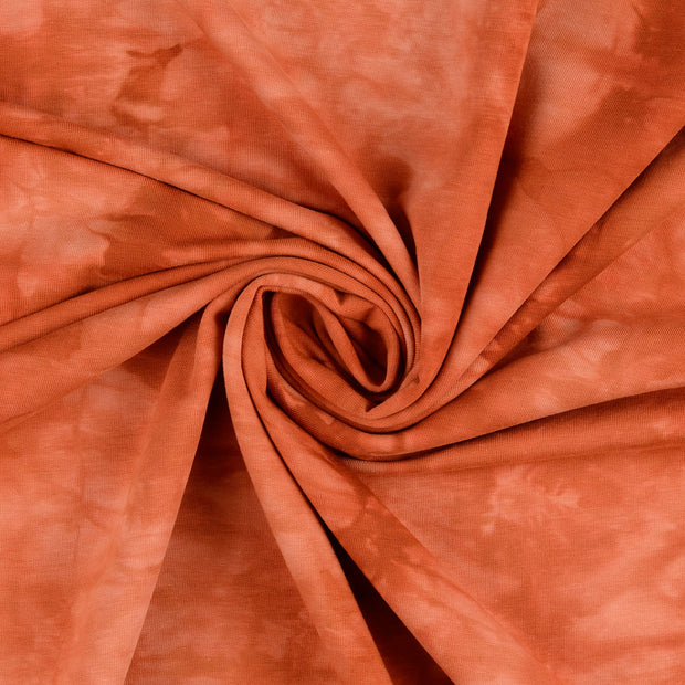 French Terry fabrik Orange 