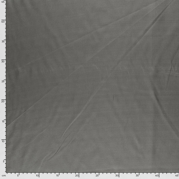 Satin fabric Unicolour Grey