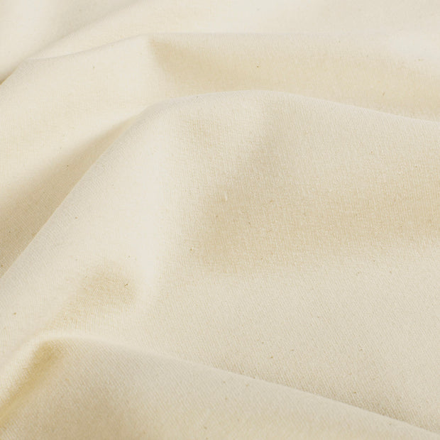 French Terry Bio Naturel fabric Unicolour Ivory