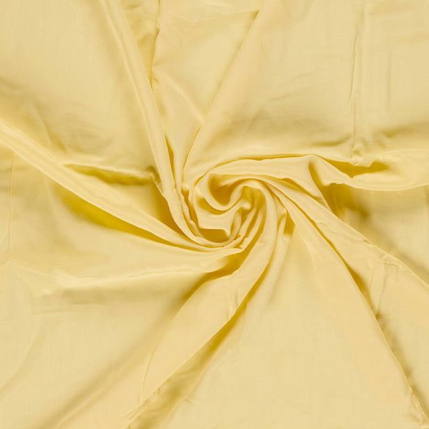 Viscosa Poplin tela Amarillo 