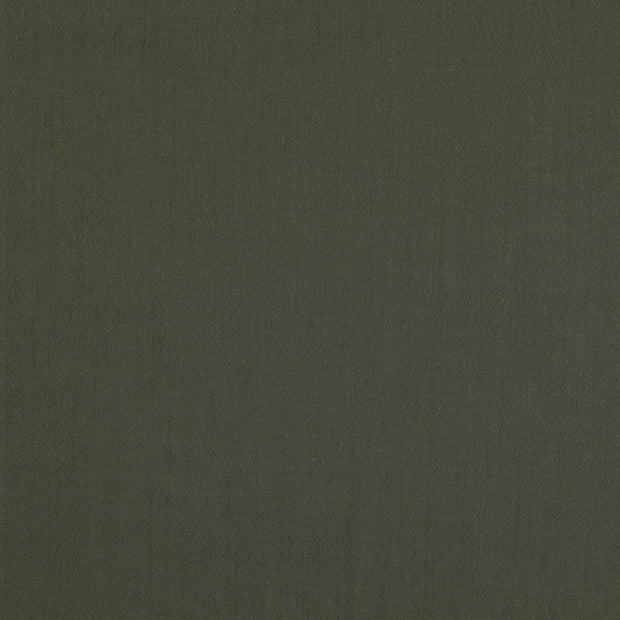 Cotton Poplin fabric Olive Green