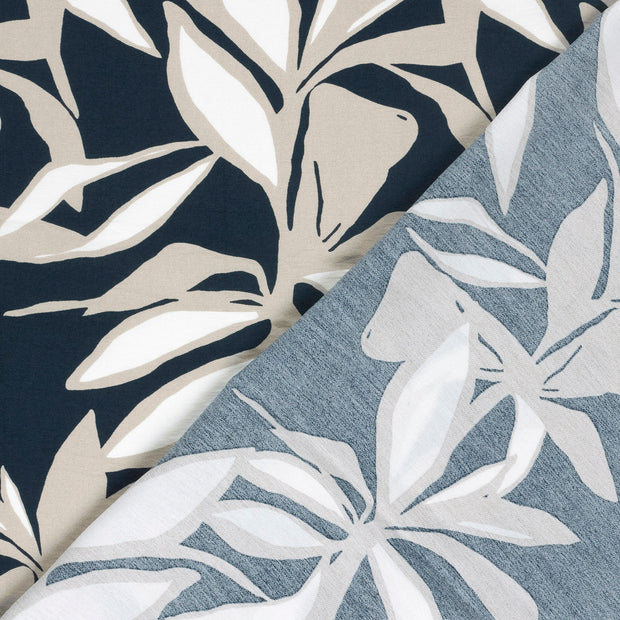 Viscose Nylon Crepe fabrik Blumen bedruckt 