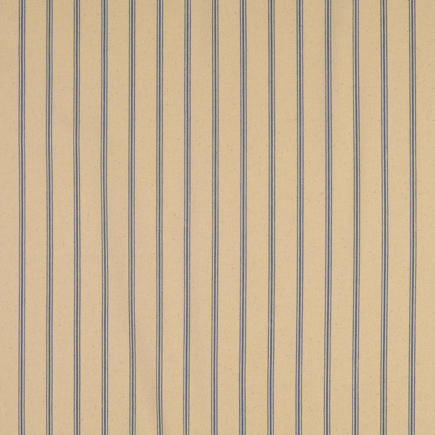 Cretonne fabric Stripes Indigo