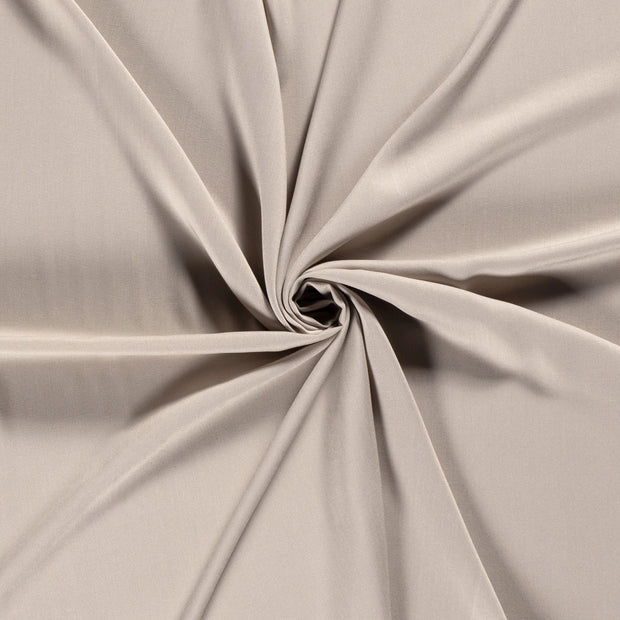 Viscose Poplin fabrik Beige 