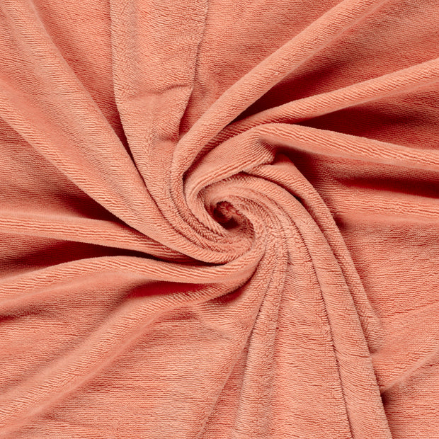 Bamboo Fleece fabric Salmon 