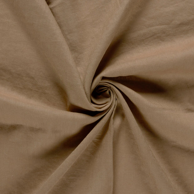 Linen fabric Camel 