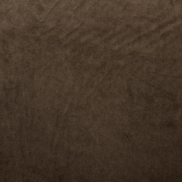 Velours fabric Unicolour Brown