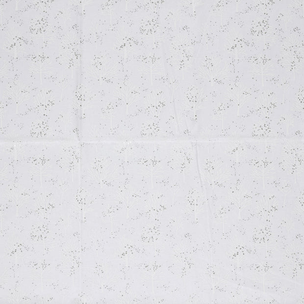 Cotton Poplin fabric White 