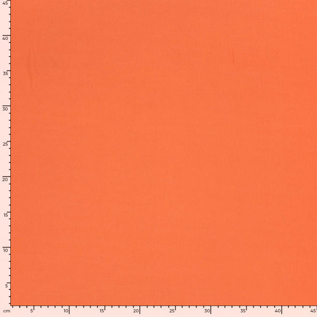 Chiffon fabric Unicolour Orange