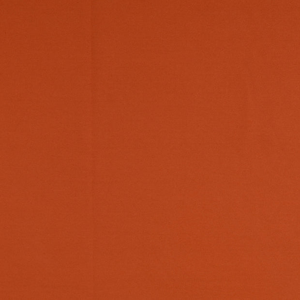 Jersey fabric Unicolour Brique