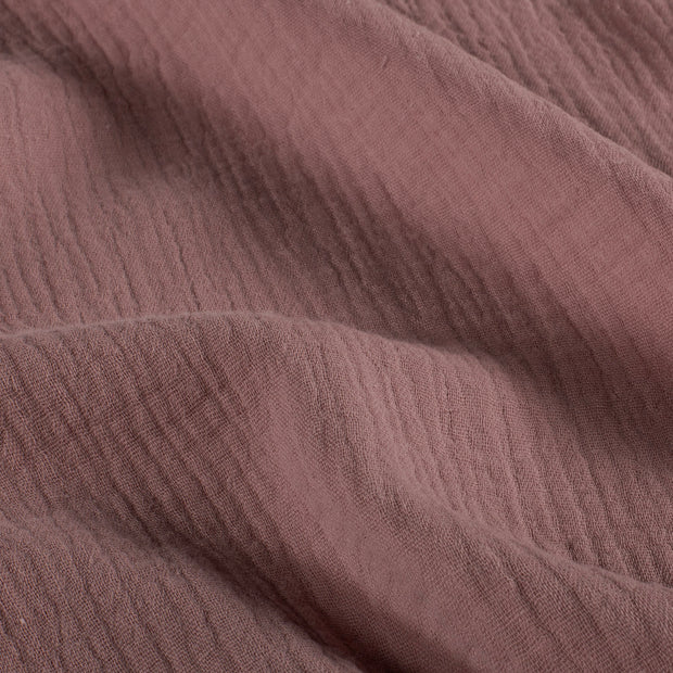 Muslin fabric Unicolour Light Mauve