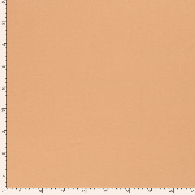 Cotton Jersey GOTS organic fabric Unicolour Salmon