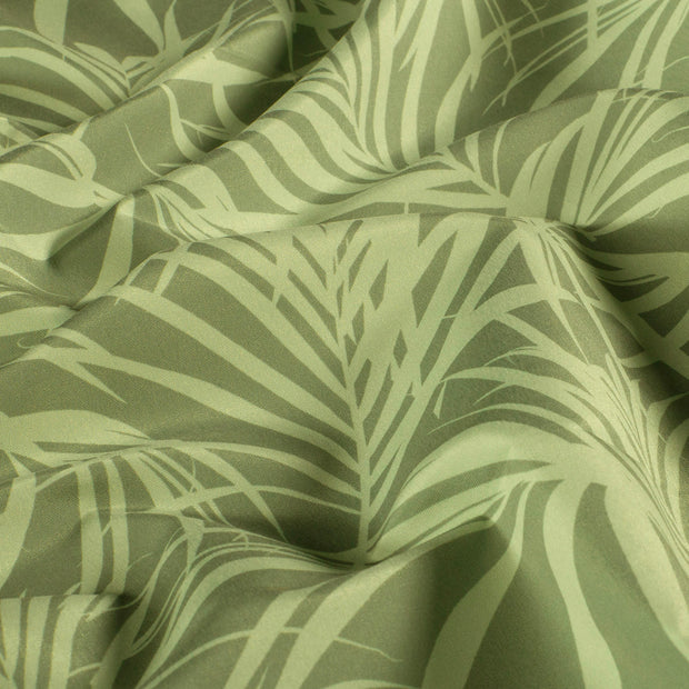 Swimshort water repellent recycled fabric Leaves Olive Green