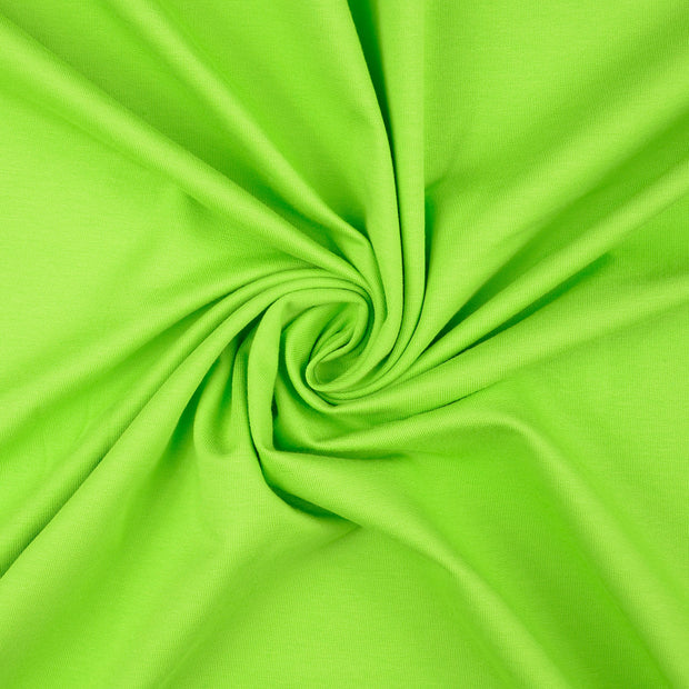 French Terry fabric Apple Green 