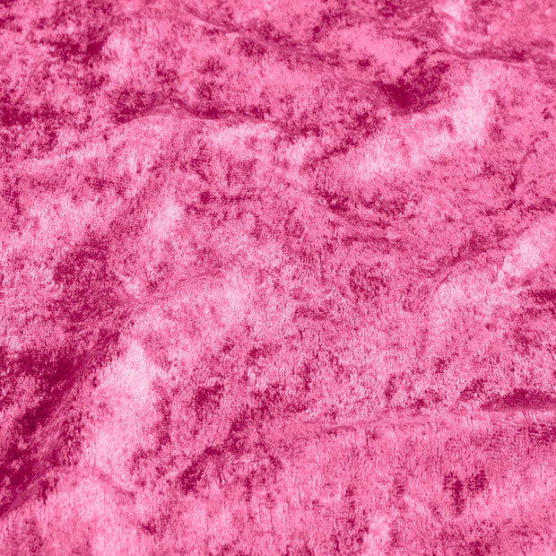 Velours fabrik Uni Helles Pink