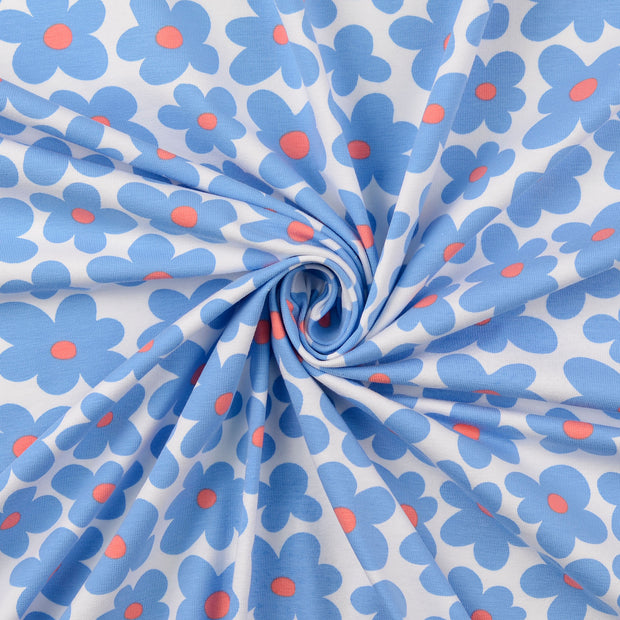 Jersey fabric Baby Blue 