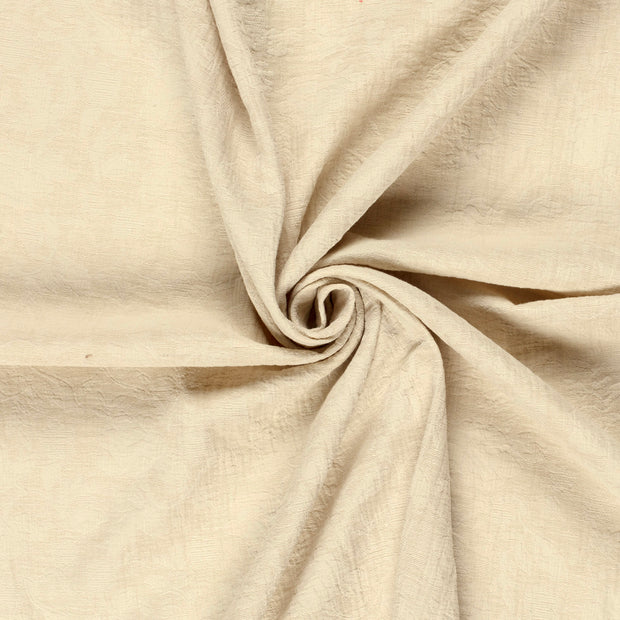 Gewebtes Baumwollleinen fabrik Beige stickerei 