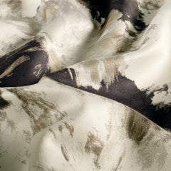 Suede leather printed Abstract Beige