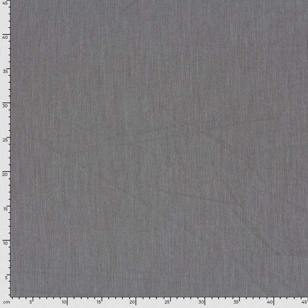 Gabardine fabric Unicolour Grey