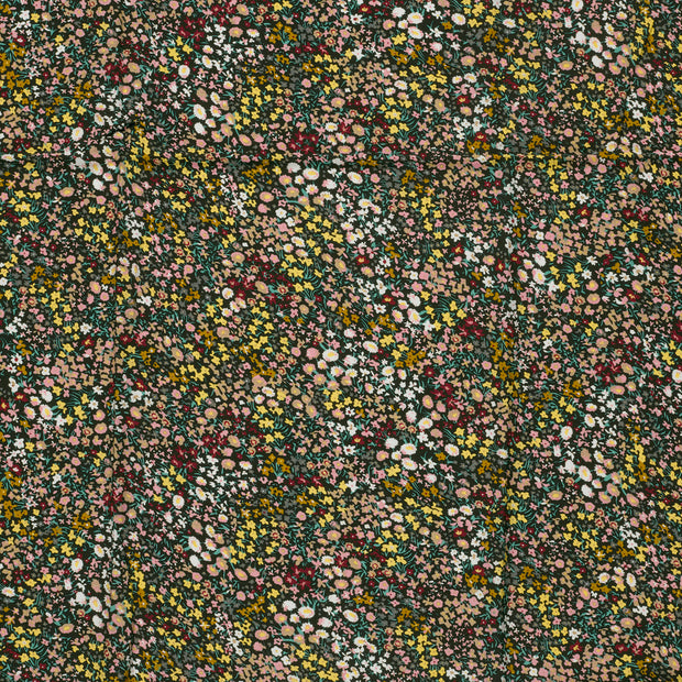 Viscose Poplin fabric Black 