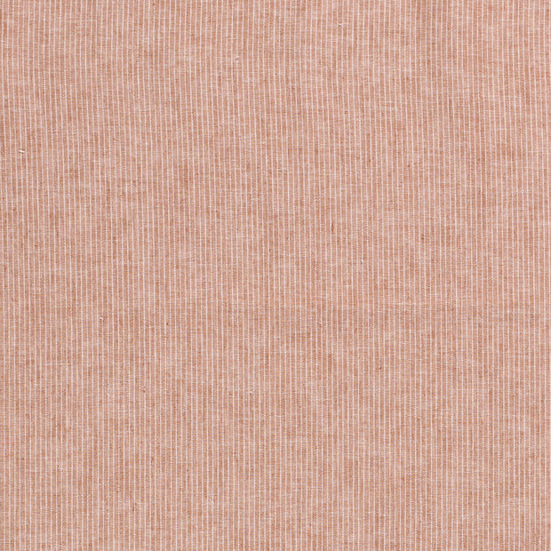 Chambré fabric Stripes Brique