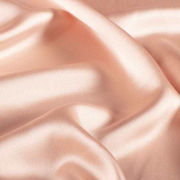 Satin fabric Unicolour Light Pink