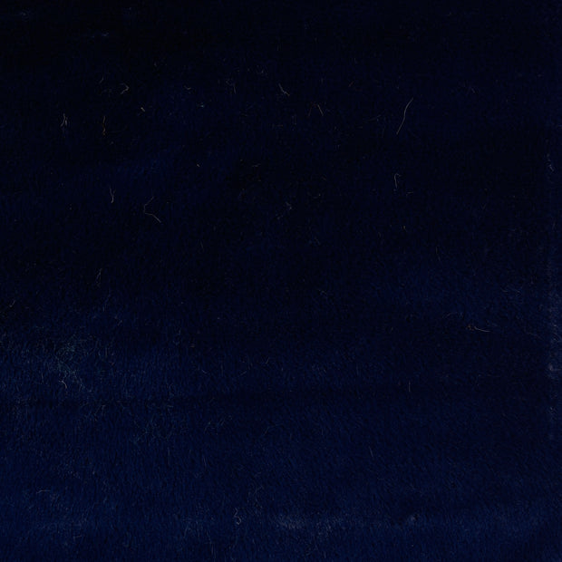 Fake Fur fabric Unicolour Navy